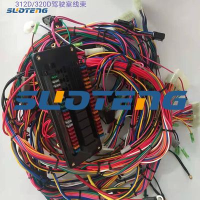 E320D खुदाई के लिए 350-8253 3508253 कैब वायरिंग हार्नेस