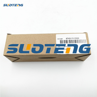 खुदाई PC300-7 PC350-7 6D114 डीजल ईंधन इंजेक्टर 6743-11-3320 6743113320