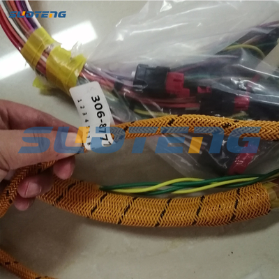 306-8777 C6.4 इंजन वायरिंग हार्नेस 30687777 323D 320D खुदाई के लिए