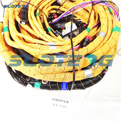 593-7277 5937277 E320GC खुदाई मशीन के लिए चेसिस वायर हार्नेस