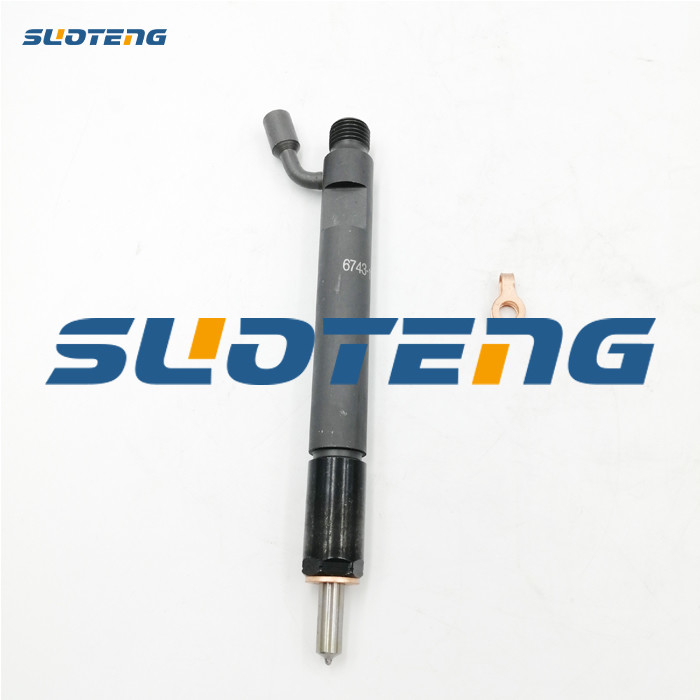 खुदाई PC300-7 PC350-7 6D114 डीजल ईंधन इंजेक्टर 6743-11-3320 6743113320